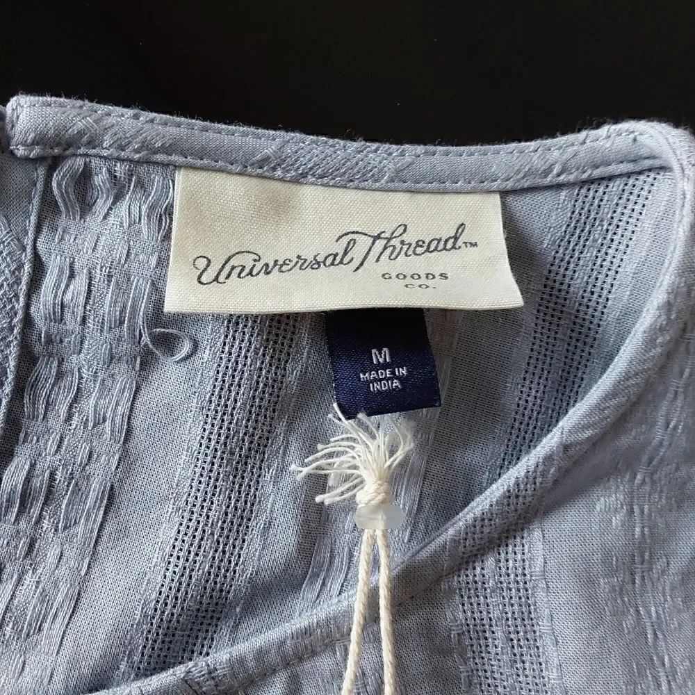 Universal Thread Blouse Sz M Double Ruffle - Picture 7 of 11